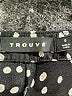 Trouve 100% Rayon Polka Dots Black Casual Pants Size 8 - photo 7
