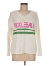 Pink Pineapple Ivory Pullover Sweater Size M - photo 1
