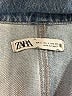 Zara 100% Baumwolle Blue Denim Jacket Size S - photo 6