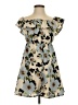 JOA 100% Polyester Floral Tan Casual Dress Size XS - photo 1