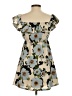 JOA 100% Polyester Floral Tan Casual Dress Size XS - photo 2