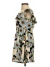 JOA 100% Polyester Floral Tan Casual Dress Size XS - photo 5