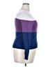 Design History Color Block Purple Pullover Sweater Size XXL - photo 4
