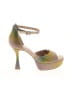 Mix No. 6 Color Block Green Sandals Size 7 - photo 1