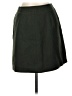 Gap Solid Black Wool Skirt Size 10 - photo 2
