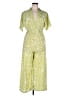 MNG Paisley Green Jumpsuit Size XL - photo 1