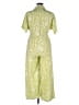 MNG Paisley Green Jumpsuit Size XL - photo 2