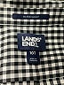 Lands' End 100% Cotton Checkered-gingham Black 3/4 Sleeve Button-Down Shirt Size 10 (tall) - photo 7