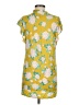 Deletta Yellow Short Sleeve Blouse Size M - photo 2