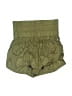 FP Movement 100% Polyamide Solid Green Cargo Shorts Size S - photo 1