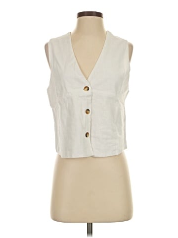 Dear John Sleeveless Button-Down Shirt (view 1)