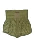 FP Movement 100% Polyamide Solid Green Cargo Shorts Size S - photo 2