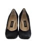 Bally 100% Leather Black Heels Size 6 1/2 - photo 2