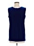 Bob Mackie Blue Sleeveless Top Size M - photo 2