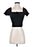 Tiger Mist Black Short Sleeve Top Size XS - photo 1