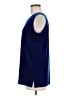 Bob Mackie Blue Sleeveless Top Size M - photo 5