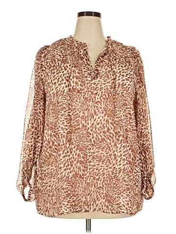 Jessica Simpson Long Sleeve Blouse (view 1)