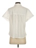 Dear John 100% Cotton Ivory Short Sleeve Blouse Size S - photo 2