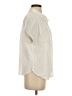 Dear John 100% Cotton Ivory Short Sleeve Blouse Size S - photo 4