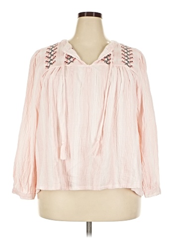 Calypso St. Barth Long Sleeve Blouse (view 1)