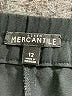 J.Crew Mercantile 100% Polyester Solid Black Track Pants Size 12 - photo 7