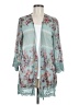 Rewind 100% Polyester Teal Kimono Size M - photo 1
