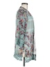 Rewind 100% Polyester Teal Kimono Size M - photo 4