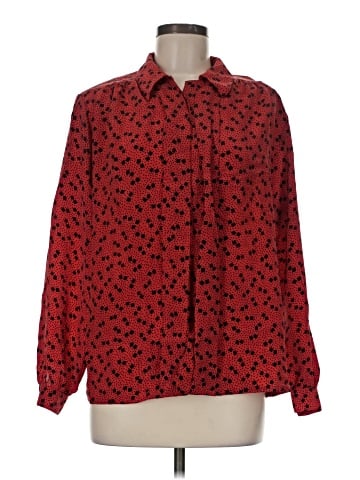 Impressions Long Sleeve Blouse (view 1)
