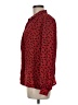 Impressions Hearts Red Long Sleeve Blouse Size M (estimated) - photo 5