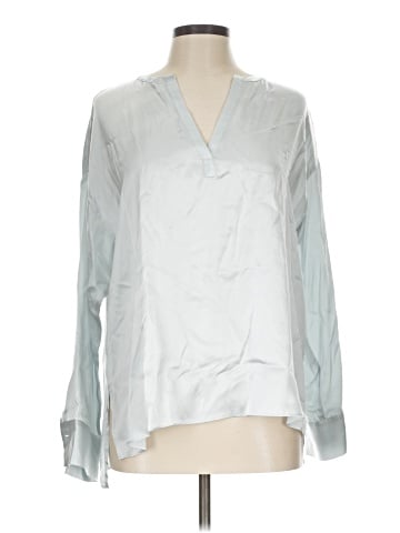 J by Joie Long Sleeve Silk Top (view 1)