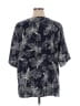Creation 100% Polyester Black Short Sleeve Blouse Size 1X - photo 2