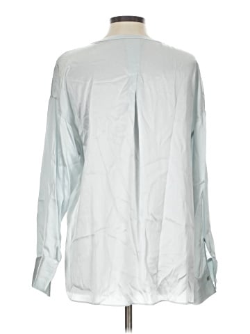 J by Joie Long Sleeve Silk Top (view 2)