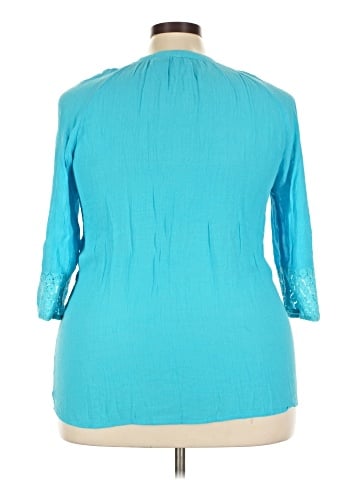 New Directions 3/4 Sleeve Top (view 2)