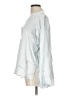 J by Joie 100% Silk Silver Long Sleeve Silk Top Size L - photo 5