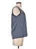 Deletta 100% Cotton Gray Sleeveless Top Size S - photo 4
