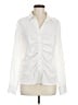 Have 100% Polyester Ivory Long Sleeve Blouse Size M - photo 1