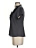 Odille Gray Short Sleeve Blouse Size 4 - photo 5