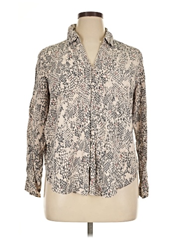 Velvet Heart Long Sleeve Button-Down Shirt (view 1)