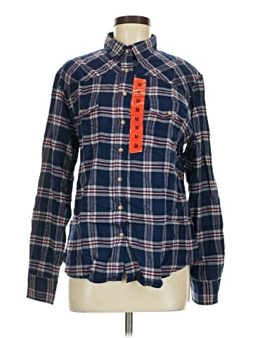Jachs Girlfriend Long Sleeve Button-Down Shirt (view 1)