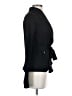 BCBGMAXAZRIA 100% Merino Black Kimono Size S - photo 4