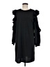 Ro & De Solid Black Casual Dress Size M - photo 1