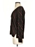 Impressions Black Long Sleeve Blouse Size S - photo 5
