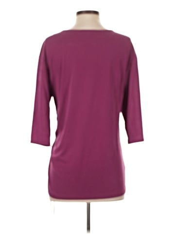Green Envelope 3/4 Sleeve Top (view 2)