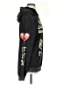 Romwe Black Pullover Hoodie Size S - photo 4