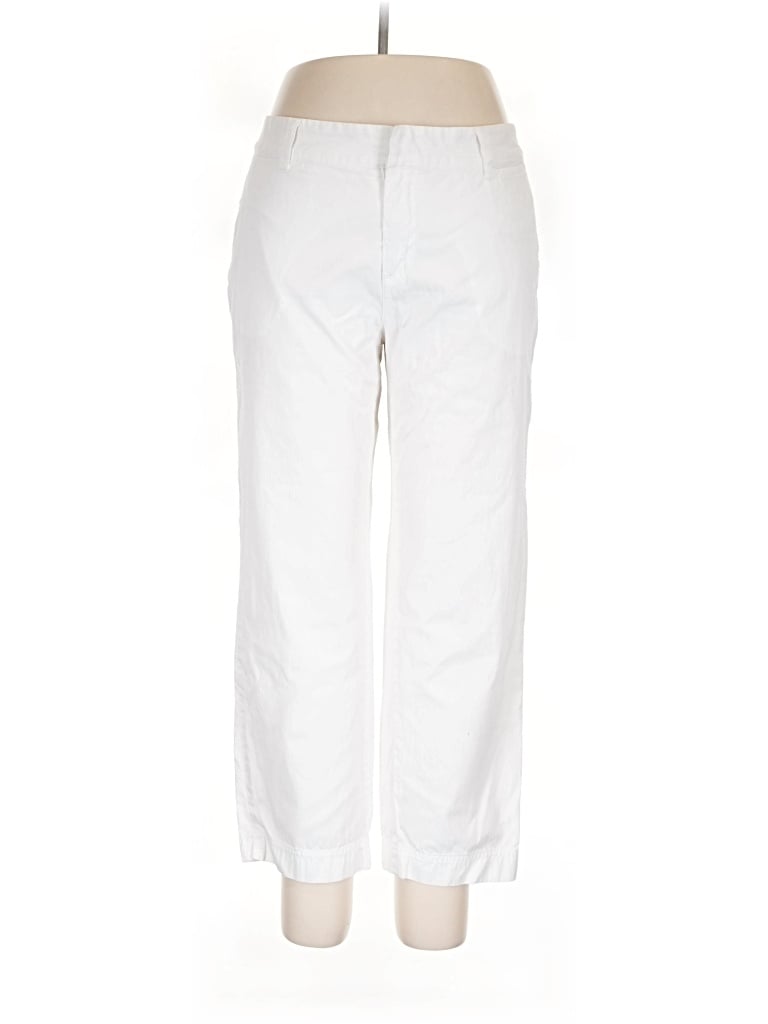 Pre-owned Eddie Bauer Casual Pants In White