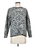 Lennie For Nina Leonard 100% Acrylic Animal Print Silver Pullover Sweater Size S - photo 1