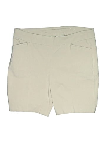 Weekends by Chico's Khaki Shorts (view 1)