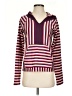 Oiselle Stripes Purple Pullover Sweater Size XS - photo 1