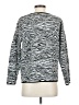 Lennie For Nina Leonard 100% Acrylic Animal Print Silver Pullover Sweater Size S - photo 2