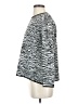 Lennie For Nina Leonard 100% Acrylic Animal Print Silver Pullover Sweater Size S - photo 5
